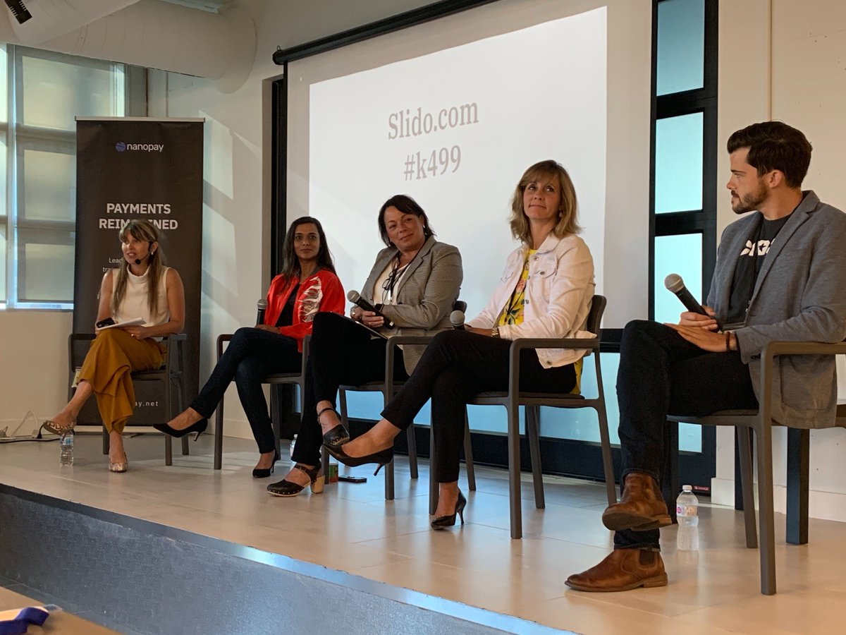 fingrowthsyn's tweet photo. This morning we were at @nano_pay HQ discussing the influence of #innovation in finance and what is helping drive the overall #FinTech ecosystem in Canada with @GetKoho @TD_Canada @INTERAC #CanadaFinTechWeek #DiscoverWithFGS https://t.co/nNXLchpjML