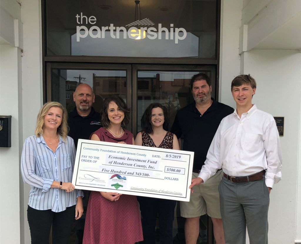 HendersonCoEDC's tweet photo. Sense of community is evident when local business organizations help each other out. Thanks @HorizonHeatAc and @HannahFlanagans for helping us continue efforts of the #MadeinHendersonCounty program through your generous grant!  https://t.co/SudXbcDLM1 https://t.co/bsqJDo8gCF
