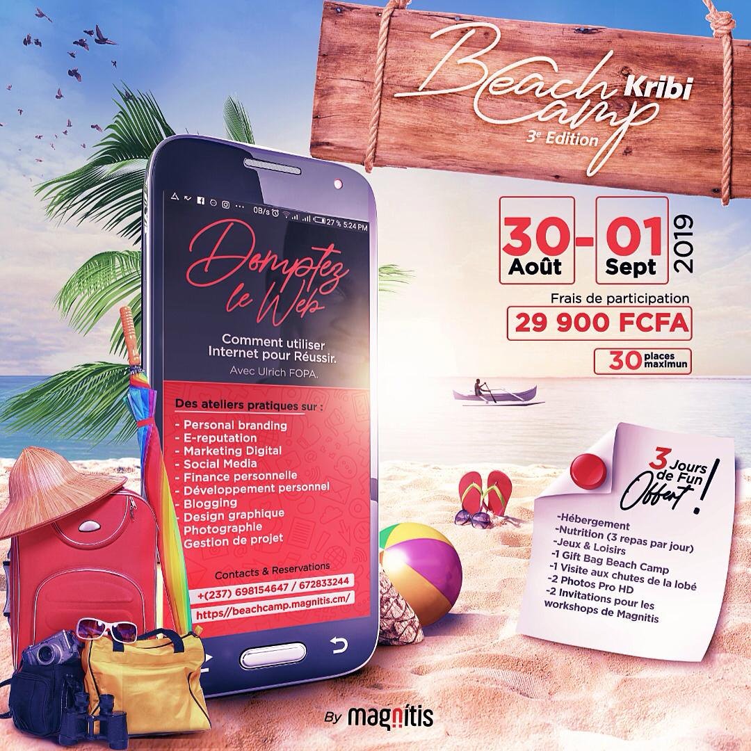 FackoSteph's tweet photo. Hey!😃 Imagine toi :

🏝- *🏬3 jours dans une villa avec vue sur la plage*
🏝- *😊🤝🏿3 jours de rencontre extraordinaire*
🏝- *🎤🚣🏿3 jours de détente et de loisirs*
🏝- *💻Mais surtout 3 jours de formation intense*

Parce qu'apprendre en s'amusant c'est facile, rejoignez nous. https://t.co/3zYkZuFilg