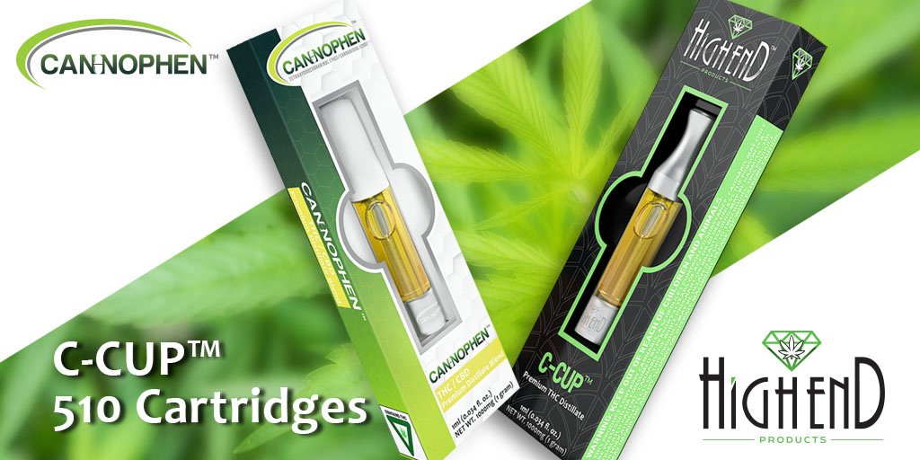 gethighend's tweet photo. Introducing C-CUP™ 510 Cartridges | featuring cutting-edge vapor technology, including unique ceramic dual-heating element "cups" to deliver maximum flavor &amp; vapor.💨

#HIGHTIMES #CannabisCup #CannabisCupDetroit #CannabisCup2019 #vapepen #CCUP #HIGHENDcannabis #getHIGHEND #vape https://t.co/k4ClikjCRB
