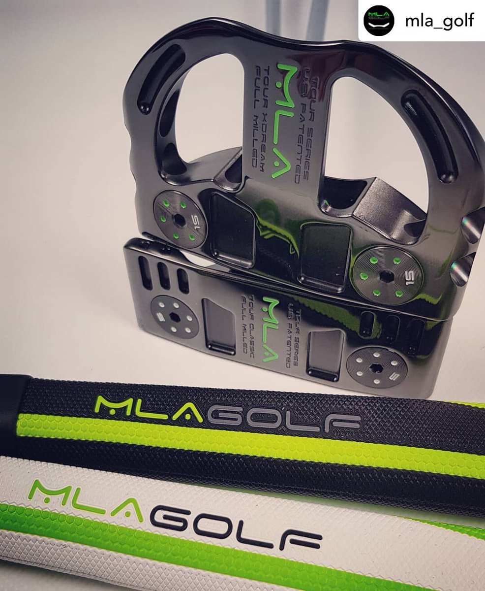ProImpactGolf's tweet photo. @mla_golf chose @p2grips to come standard on their putters, is it time you did too? #ScienceMeetsFeel #P2Grips #P2Army https://t.co/Cf7y36V28a