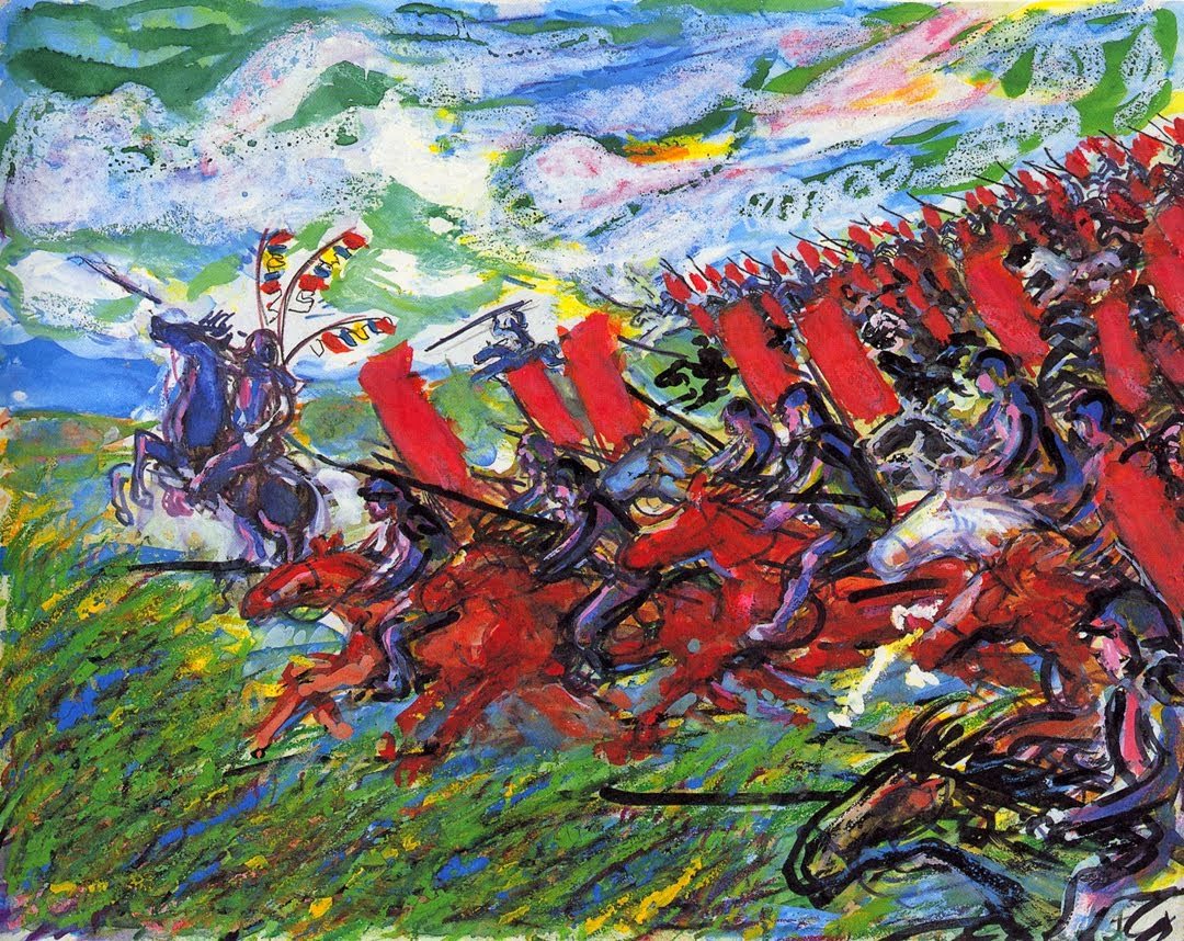 Federico Italiano on Twitter: "Akira Kurosawa's hand-painted storyboards  for 'Ran' (1985)… "