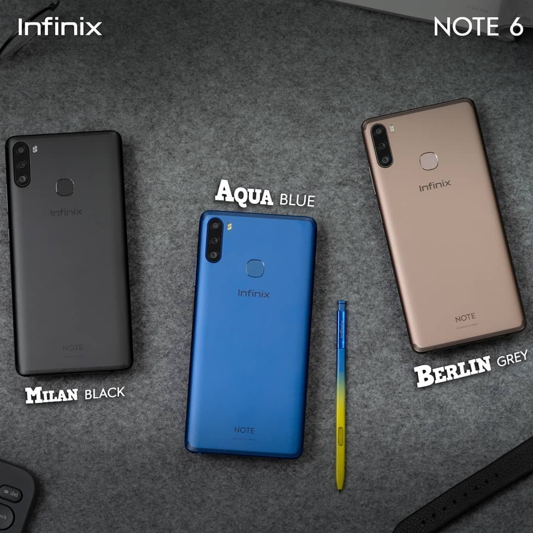 3CHUB's tweet photo. Which of the Infinix Note 6 colors appeals to you most?

Be a Genius and name three (3) unique specification of the Infinix Note 6.

#InfinixNote6BeGenius https://t.co/EGDVe9AyHK