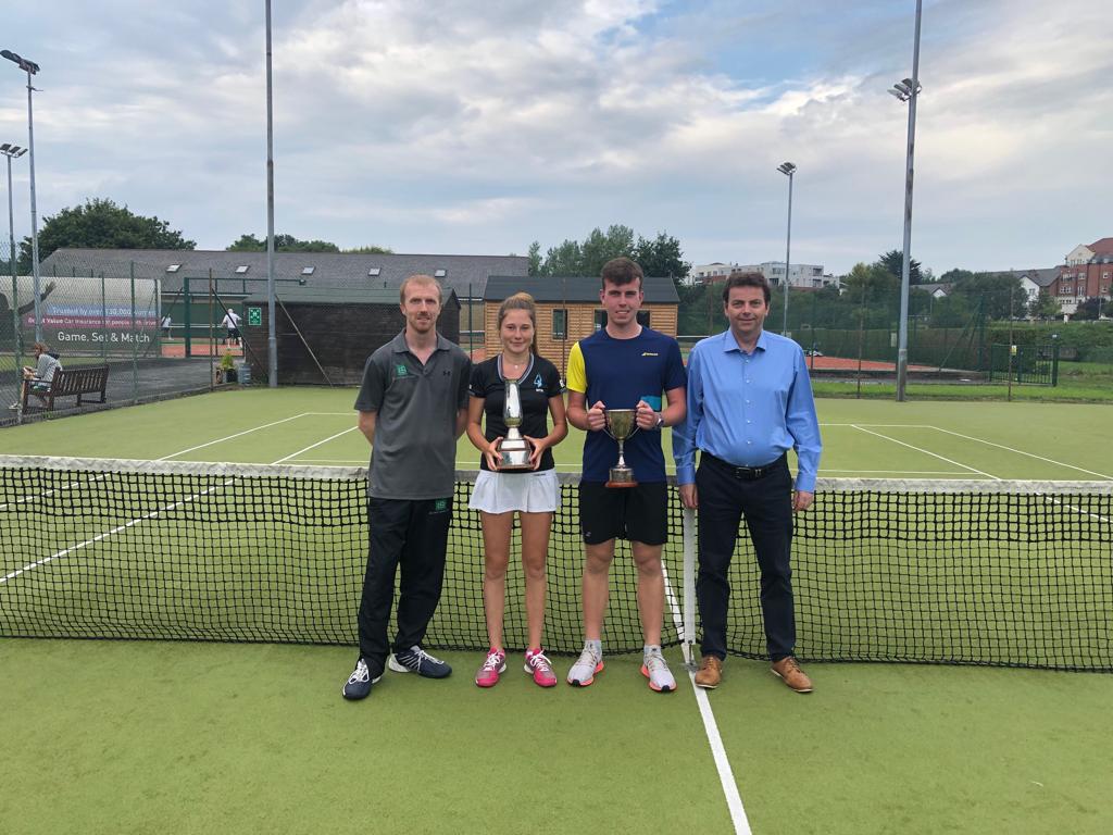 SportBGS's tweet photo. Congratulations to Harry Ellesmere who became Ulster Tennis Und18 and Und21 Champion last week, twice beating the no.1 seeds with some awesome tennis. Well done! #excellence https://t.co/AdQGHDtkeY
