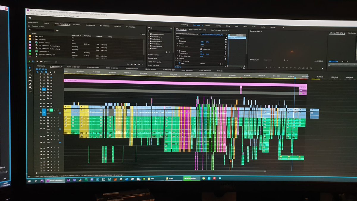 FargateFilm's tweet photo. Here it is! The rough cut of Fargate! With your help we'll send this to final cut, colour-grade, audio mix and film festivals  #FargateFilm #supportindiefilm #crowdfunding #indiefilm #comedy #womeninfilm #Yorkshirefilm #shortfilm https://t.co/50VwCYA982