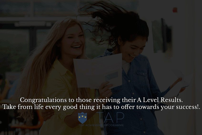 TAPScholars's tweet photo. Congratulations on your A Level Results from everyone at the Top Achievers Programme. https://t.co/8SW0hF1REB

#UCAS #Offers #Clearing #ALevels https://t.co/g5SrO6nZgZ