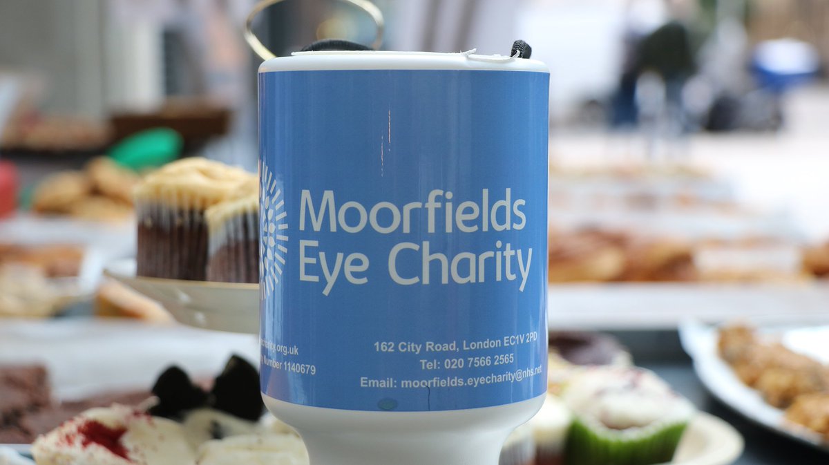 EyeCharity's tweet photo. The results are in... the @EyeCharity #MoorfieldsTea at @spitalfieldsE1 raised... a massive £931.59!
Thank you to everyone who baked, came to support or bought a treat for themselves - you've all contributed to an amazing total that will help us invest in life changing eye care. https://t.co/A5lh1uDlAR