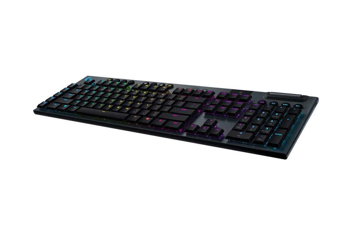 Logitech’s latest mechanical keyboards use its new super slim switches