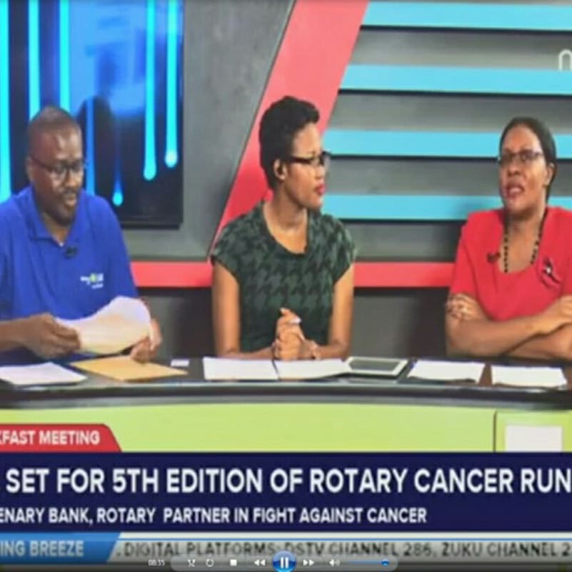 Sustaining the fight vs cancer from way back check out NBS appearance from 2015 vs 2019. Same cast, same script.....same resolve <a href="/KampalaSouth/">KlaSouth Rotary Club</a> <a href="/RotaryCancerRun/">#RotaryCancerRun20</a> <a href="/CentenaryBank/">Centenary Bank</a> <a href="/karotushila/">Karotushila</a> <a href="/dtegule/">Dianarose Tegule</a> <a href="/gyleofficial/">Ange Kobusinge</a>