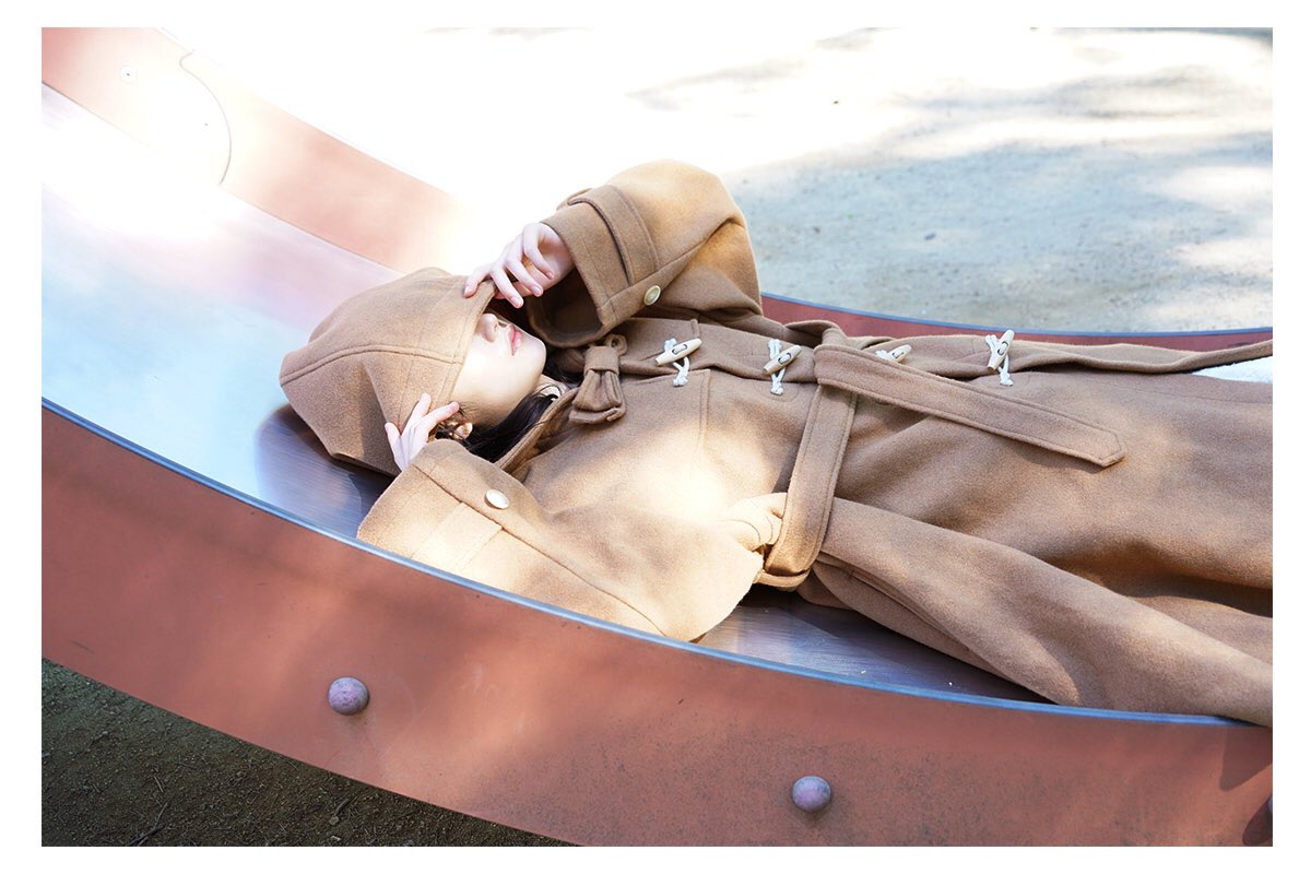 予約会本日最終日:keisuke kanda ぶかぶかのダッフル[JC15/キャメル