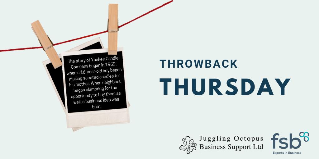 fsbderbyshire's tweet photo. The first Yankee Candle shop was opened a few years later in 1975. The company was eventually sold in 2013 for $1.75 billion. 🤑 

The FSB can help small to medium sized businesses to grow!
With their member benefits, you will have complete peace of mind that you're covered! https://t.co/rwtYLzRVVX