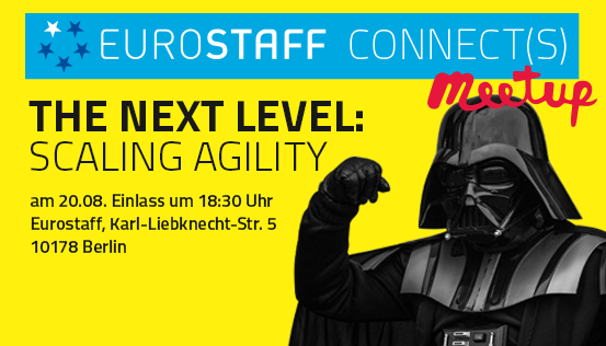 EurostaffDE's tweet photo. Join us at our next #meetup on tuesday 20th of august in #berlin about #scalingagility with #agilecoach @rbriese. RSVP now! https://t.co/vEZuzTbjNb https://t.co/wGsv8vMDDQ