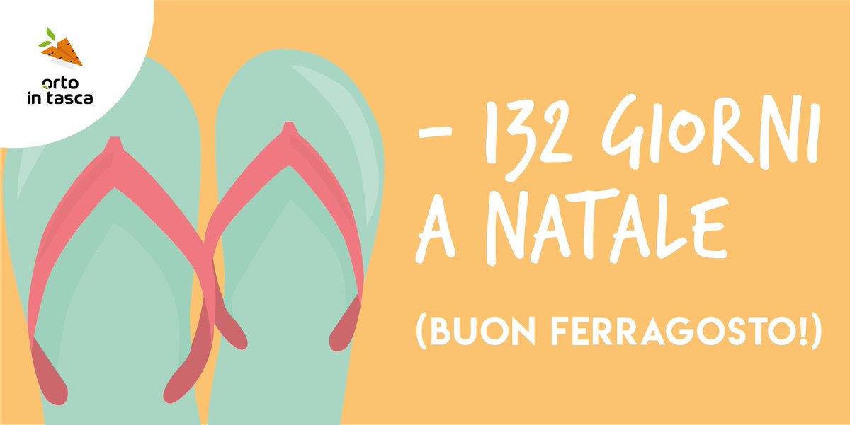 Non è mai troppo presto per cominciare a pensarci 😉

Buon Ferragosto!

#BuonFerragosto #Ferragosto #Estate