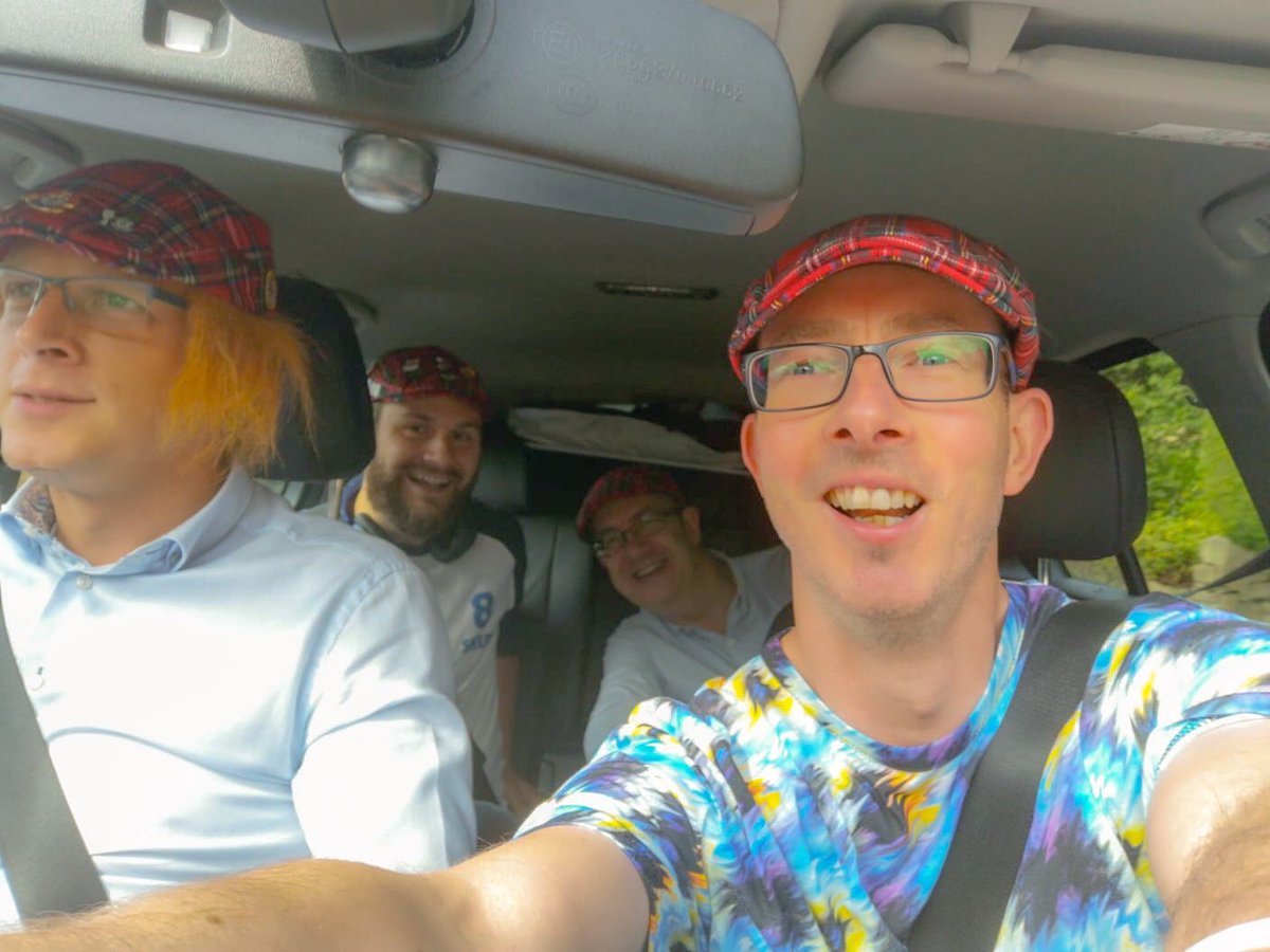 Part of Area 9 on the road to #NSW19! Getting in the mood by listening to the proclaimers on repeat 🏴󠁧󠁢󠁳󠁣󠁴󠁿😄