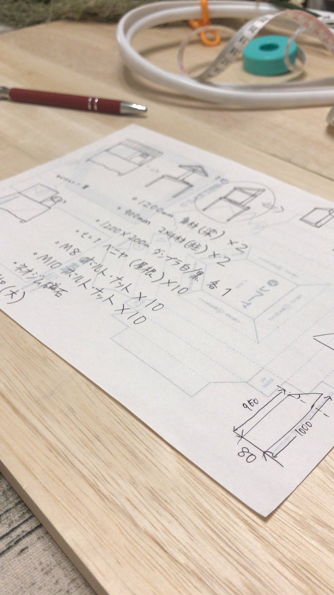 nob16859524's tweet photo. ラブワ小屋の計画…耐震性皆無。
#loveworkshop https://t.co/NU3N73NlyF
