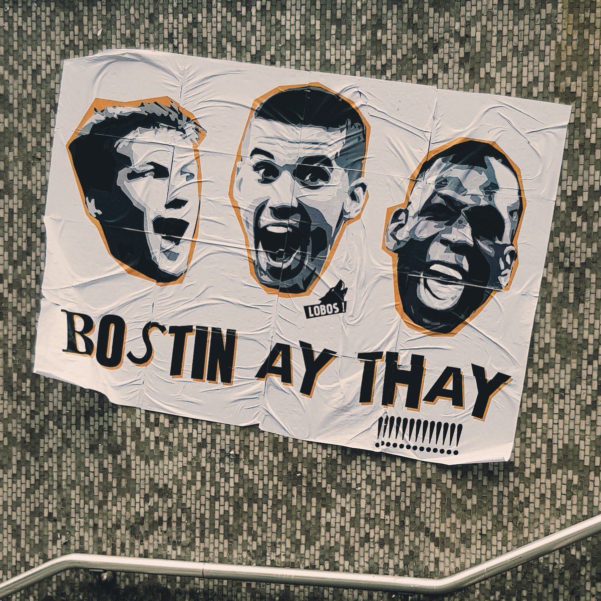 Wolves's tweet image. Adorning the Molineux Subway... #BostinAyThay

🐺🎨