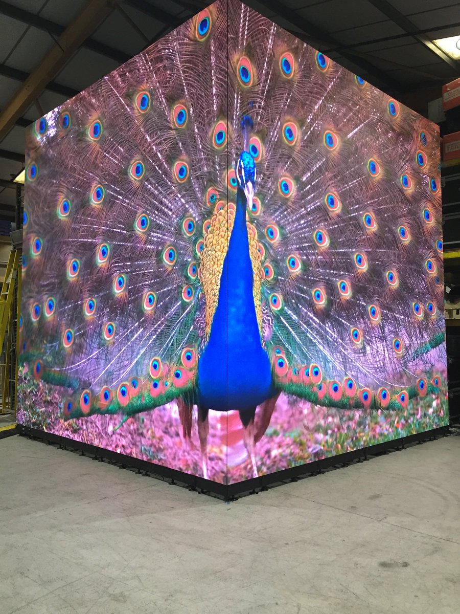 4WallEurope's tweet photo. The power of creative LED.
 
Our 5m x 5m 2.6mm LED standing tall at a client demo this week.
 
#creativeled #largescaleled #avdemo https://t.co/UDDO5Bm9AP