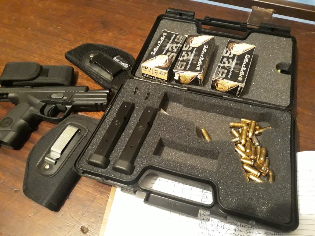 ntvkenya's tweet photo. UPDATE: DCI arrest DJ Moh Spice...
"Following Public outcry of a #DJ displaying a Firearm in public, DCI Detectives from #SCPU last night arrested Mr. Nicholas Mugo at Space Lounge Club. A Steyr Pistol & 174 rounds of Ammunitions confiscated." - @DCI_Kenya https://t.co/kGXtZ8JaJh