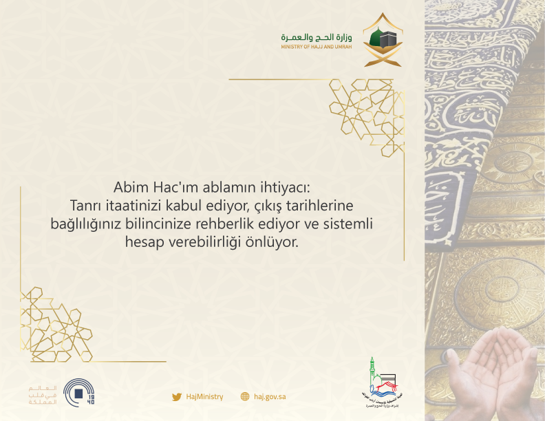 Mohu_INTL's tweet photo. Abim Hac'ım ablamın ihtiyacı: Tanrı itaatinizi kabul ediyor, çıkış tarihlerine bağlılığınız bilincinize rehberlik ediyor ve sistemli hesap verebilirliği önlüyor
#Hajj2019
#Hajj 
#حجك_بلغتك https://t.co/9XPDssli43
