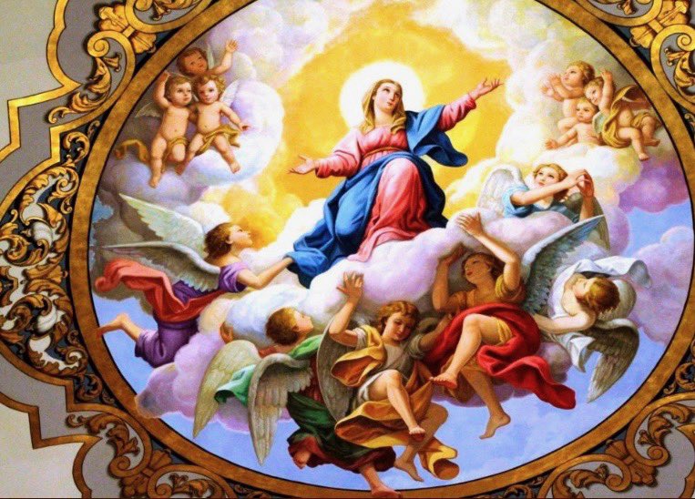 PadreTeofiloR's tweet photo. Ora así: MADRE MAR��A,TU ASUNCIÓN AL CIELO ES TAMBIÉN NUESTRA ESPERANZA. https://t.co/vAiwHNId7x