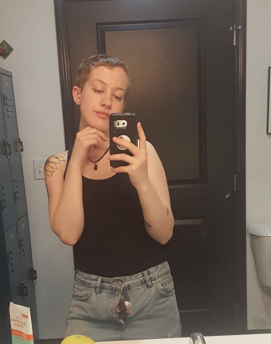 genderfuneral's tweet image. friendly reminder to stop asking what's in trans people's pants!!! it's always a rat!!