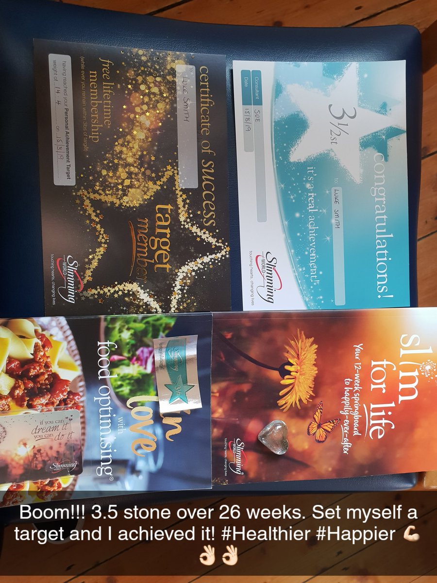 luke_sm1th's tweet image. Got my 3.5 stone today.. set myself a target and i hit it! From18 stone 2lb to 14 stone 3.5lb since feb. Mainly with Slimming world (26 weeks). Hard work and dedication. Promised myself i I woulnt go away that size again.. and i have kept that promise to myself. #Selfimprovements