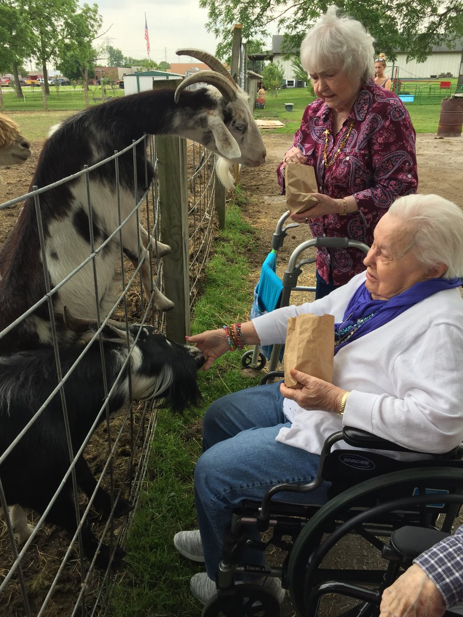 OrchardGroveHC's tweet photo. Our residents enjoyed a visit to Frontier Town and fed the animals! @TrilogyLiving #FrontierTown #FunTimes #FunWithFriends #SimpleSummerPleasures https://t.co/Uw7tBXo4gg