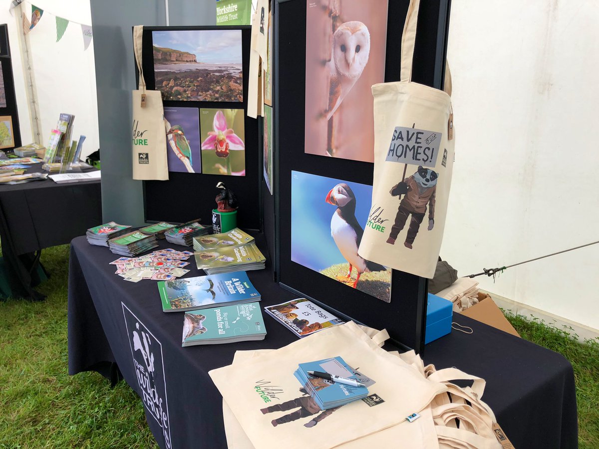 WildlifeTrusts's tweet photo. Excited to be at #BBCCountryfileLive with @YorksWildlife - come and say hello! And if you’re hear now don’t miss @rebeccalynam18 who’s talking all things marine now! https://t.co/lqijhhbbJb