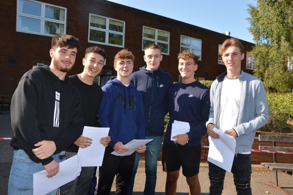 Cedars_Upper's tweet photo. Lots of happy students receiving their results today! Well done everyone! https://t.co/s4OTvuIvZt