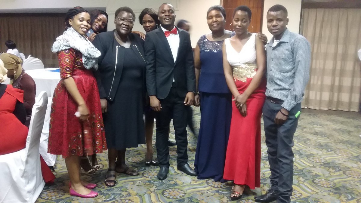 MHRRC Director Emma Kaliya with some of the MHRRC interns at Sunbird Capital Hotel Lilongwe during SADC Gender Protocol Gala Dinner Awards.

photo:benedictfatsani
#emmakaliya #mhrrc