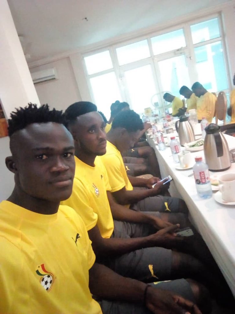 BerekumArsenal's tweet photo. Congratulations to #AnsuKofiPatrick On his call up to the #LocalBlackStars. Go make the Gunners Proudπππ₯³
#agyesetuo
#berekumarsenal
#berekumarsenalfc
#ghanafootball
#localblackstars https://t.co/NLQPwaviVI