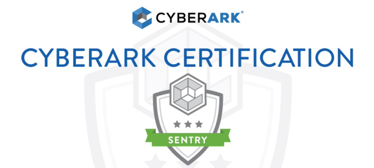 MorondavaCyber's tweet image. Congratulations to our latest consultant who has attained the @CyberArk Level 3 - #sentry certification! 🎓👏
#privilegeaccessmanagement #pam #pas #certified