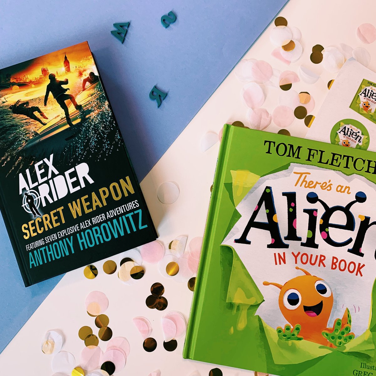 Wordery On Twitter Did Someone Ask For A Rainy Day Competition For Your Chance To Win A Signed Copy Of There S An Alien In Your Book By Tomfletcher And Alex Rider Secret