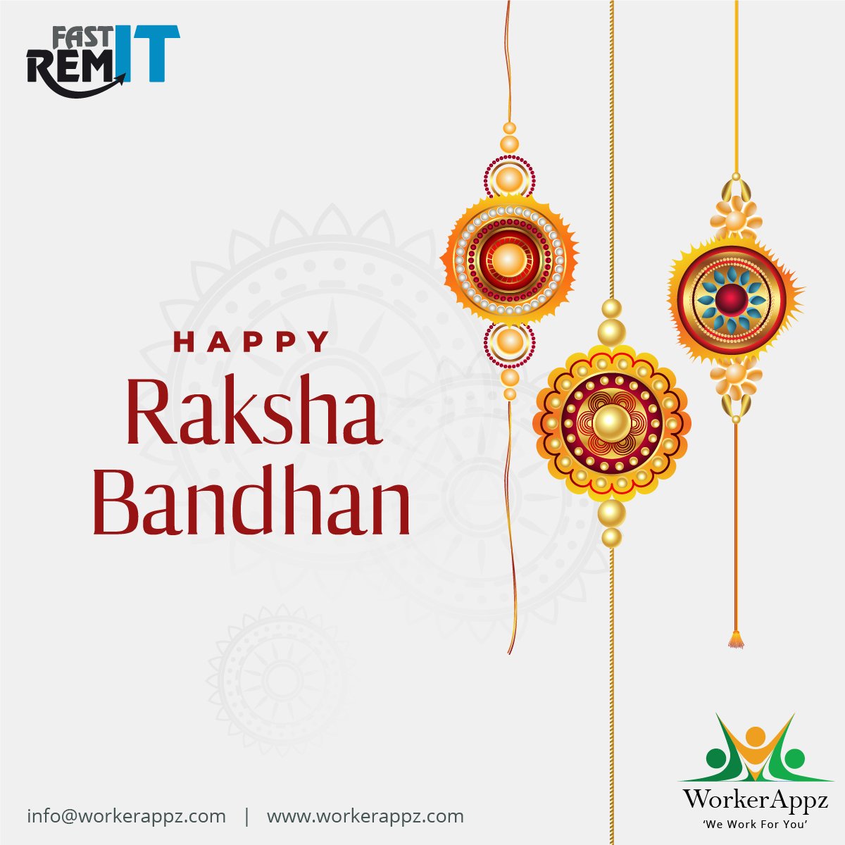 workerappz's tweet photo. @workerappz wishes you Happy Raksha Bandhan #rakshabandhan #happyrakshabandhan #workerappz #moneytransfer #homeremittance #remittance #remittances #money #banktransfer #bank #cashpickup #cashtransfer #wallettransfer #digitalwalletstransfer #digital #payments #digitalpayments https://t.co/CuoiEvYe6N