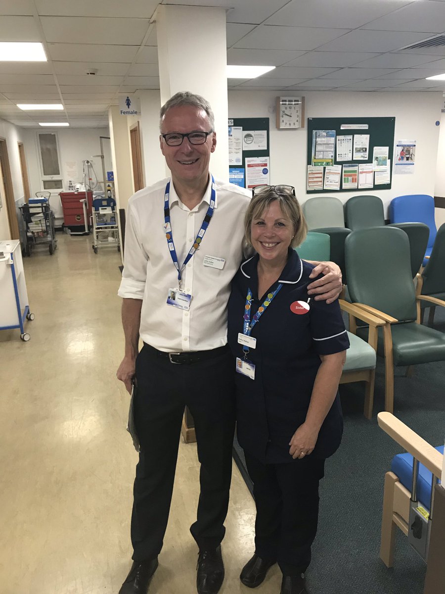 Thank you for visiting #uhloutpatients @UHLCEO and making a wonderful nurses day 🌟 #retirement #bucketlist @kathywa89196419