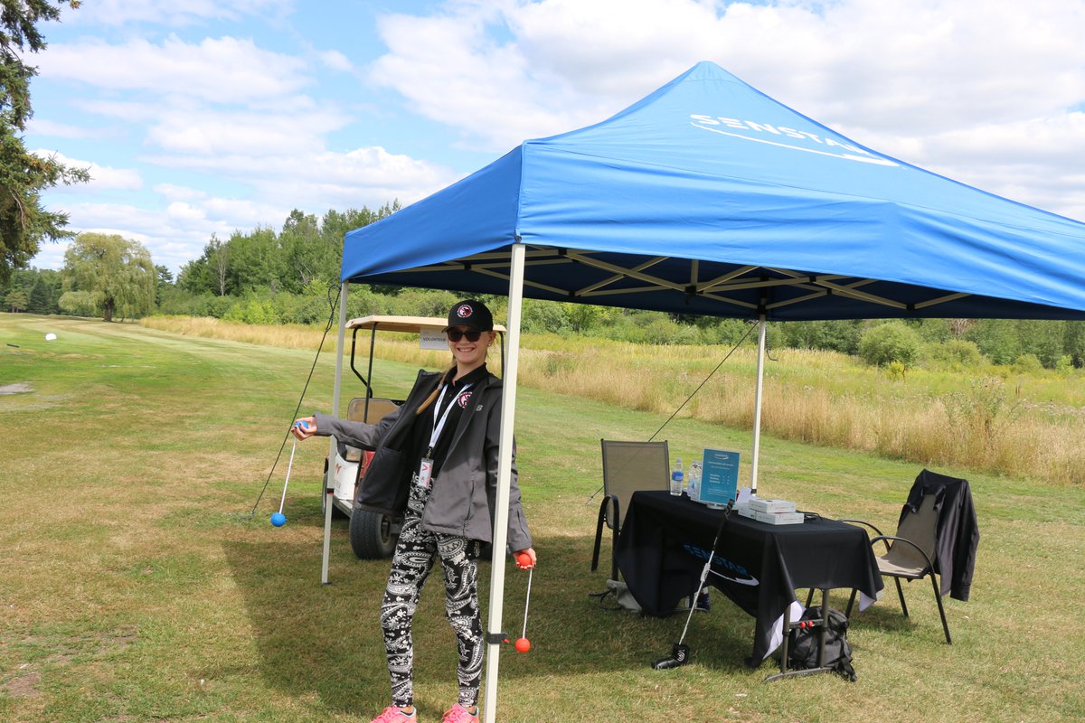 Richard_FCi's tweet photo. Very appropriate & fun game hosted by @SenstarCorp during @CANASA_News #GolfTournament yesterday. Our @CrimeStoppersOT #Volunteer had fun with the #PerimeterFence game! https://t.co/3QGfhC0hRB