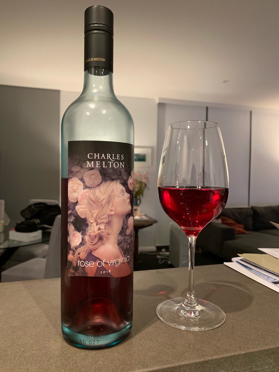 A glass of Rose of Virginia to mark <a href="/LaTrioli/">Virginia Trioli</a> last day on <a href="/breakfastnews/">News Breakfast</a> tomorrow morning! You will be missed Virginia, you always brighten our morning up! Go well.