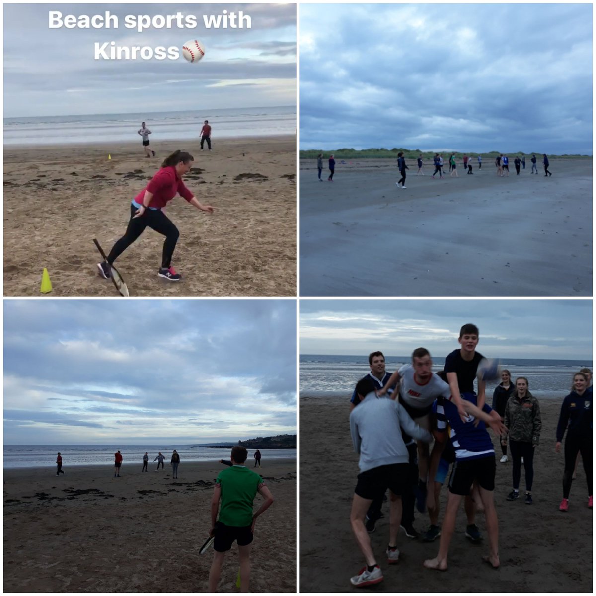 What a great way to end the summer syllabus with beach sports at West Sands, St Andrews. Thank you to <a href="/KinrossJAC/">Kinross J.A.C</a> for coming along to join us to play some rounders, football and touch rugby. We look forward to seeing eveyone in October for the start of the Winter Syllabus