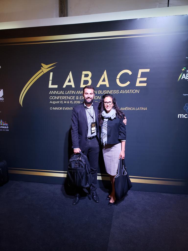 _luisantonini's tweet photo. Terminamos nossa participação na #LABACE2019, principal feira em aviação executiva na América Latina. Estivemos com a @Traxxall em sua primeira participação, e também conversamos com a @BellFlight, @Cae_Inc, @PWCanada e @Bombardier, sempre apoiando empresas quebequenses no 🇧🇷! https://t.co/eBLtbWyOfK