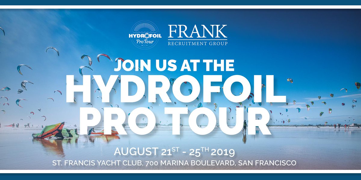 TenthRevGroup's tweet photo. We're proud to announce that in partnership with the St. Francis Yacht Club, we're sponsoring this year's HydroFoil Pro Tour! 🏄💦 @StFYC @FoilProTour
#HydroFoilProTour2019 #FrankLife #FRGLife #HydroFoil https://t.co/IgSFQOxtTY