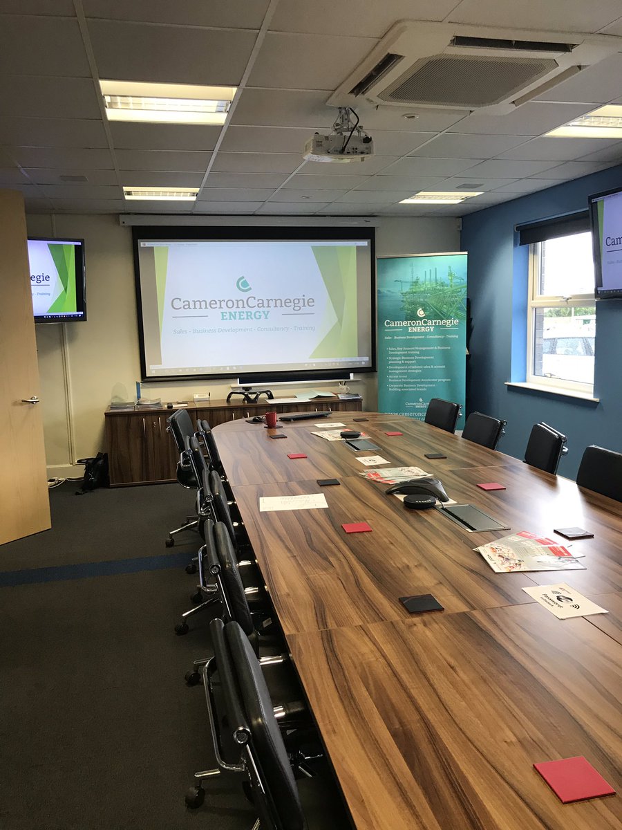 All set for the launch of Cameron Carnegie Energy this lunchtime. Big thanks to @subseauknews for hosting. Looking forward to presenting to 20 of our key clients. #businessgrowth #Aberdeen #oilandgas #energy #sales #BusinessDevelopment #Training #Consultancy