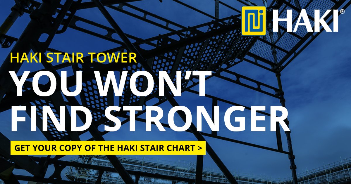 HAKIscaffolding's tweet photo. No.1 for Stair Towers
#HAKIAccess
#ThursdayThoughts
Get (& use) the right one with our chart download: https://t.co/ys59qvcoan https://t.co/gfYpSDsueM