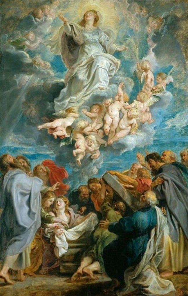 jw_print's tweet photo. My soul proclaims the greatness of the Lord;
my spirit rejoices in God my Savior
for he has looked with favor on his lowly servant.
From this day all generations will call me blessed:
the Almighty has done great things for me and holy is his Name.
#BVM
#assumptionofmary https://t.co/IXRhNlUE6a