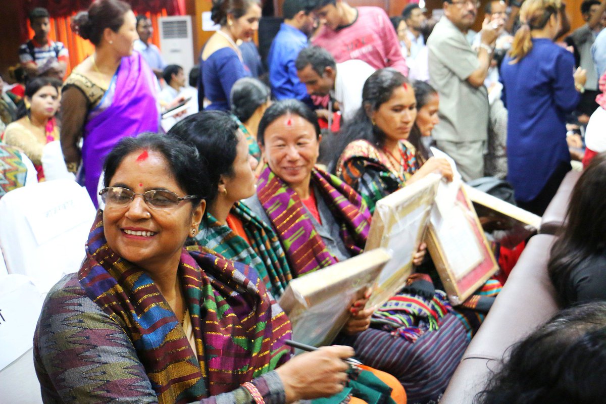 NPeaceNetwork's tweet photo. After the signing of the 2006 Comprehensive Peace Accord, #Nepal experienced a significant increase in women’s political representation in the Constituent Assembly. Our grants for 🇳🇵support women’s empowerment in the context of South Asia: https://t.co/KKaejAS0Gx #NPeaceAwards https://t.co/KD8BUTVb5R