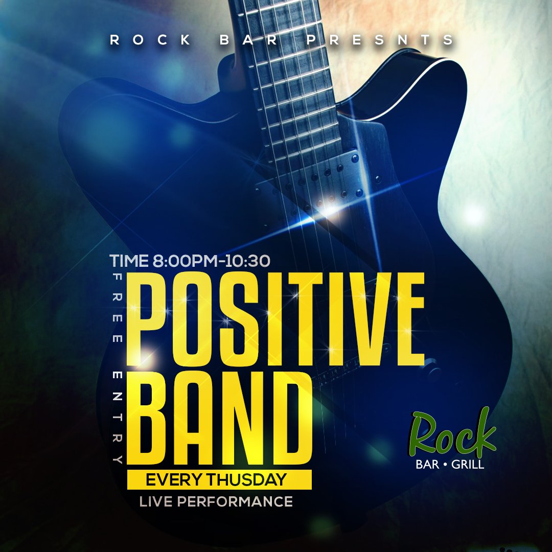 RockBarKla's tweet photo. Good music deserves a band to bless a union of fun and forever. So in marriage, you can enjoy it live. #livemusic https://t.co/Qla5czzOX6