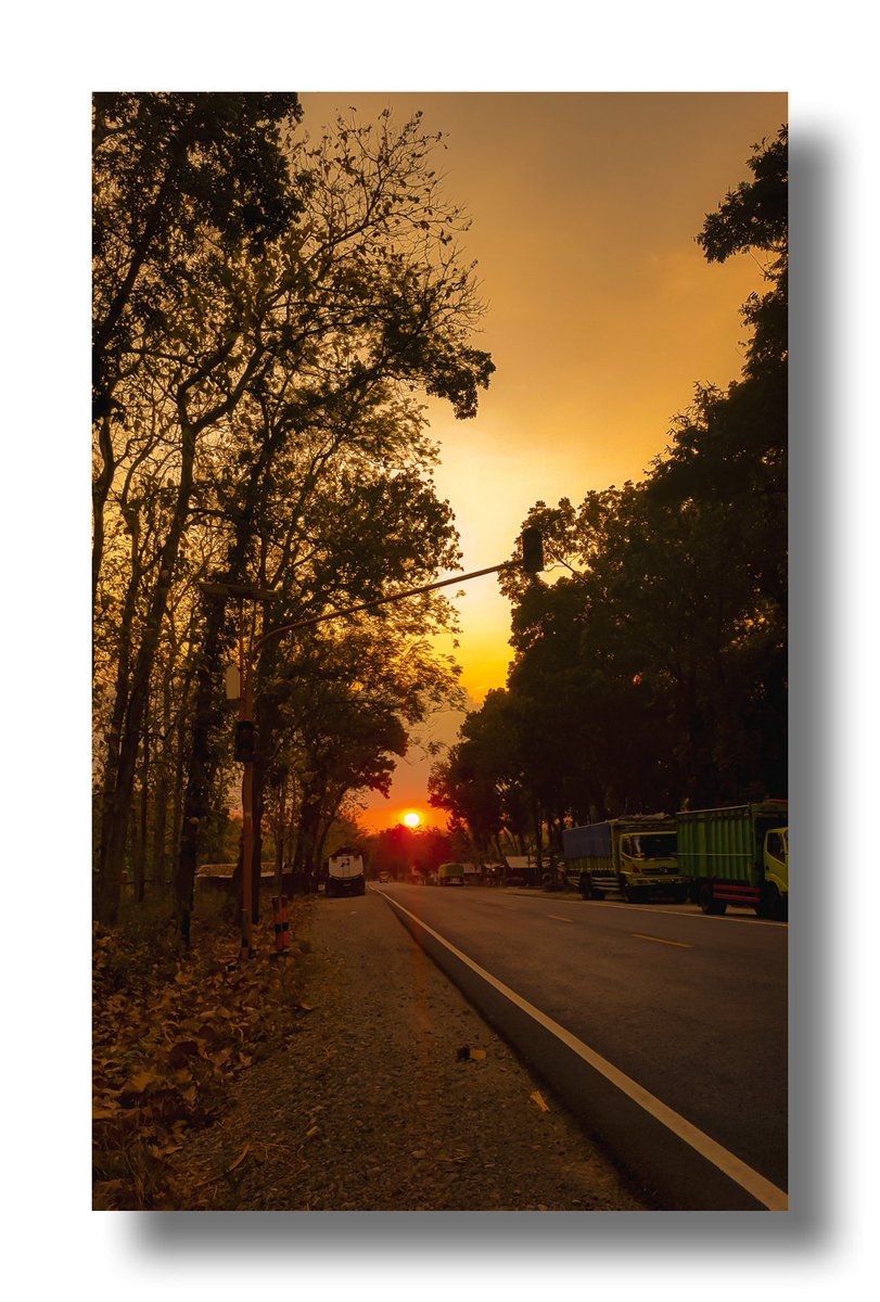 KabutoFredika's tweet photo. Senja ini kubingkis tanpa bungkus, Kekasih, sebab langit lebih tulus dari kertas kado manapun....
#TaliJiwo 

Mbah @sudjiwotedjo , dpt salam senja dari hutan Gendingan, Ngawi https://t.co/ONTpCMagl5