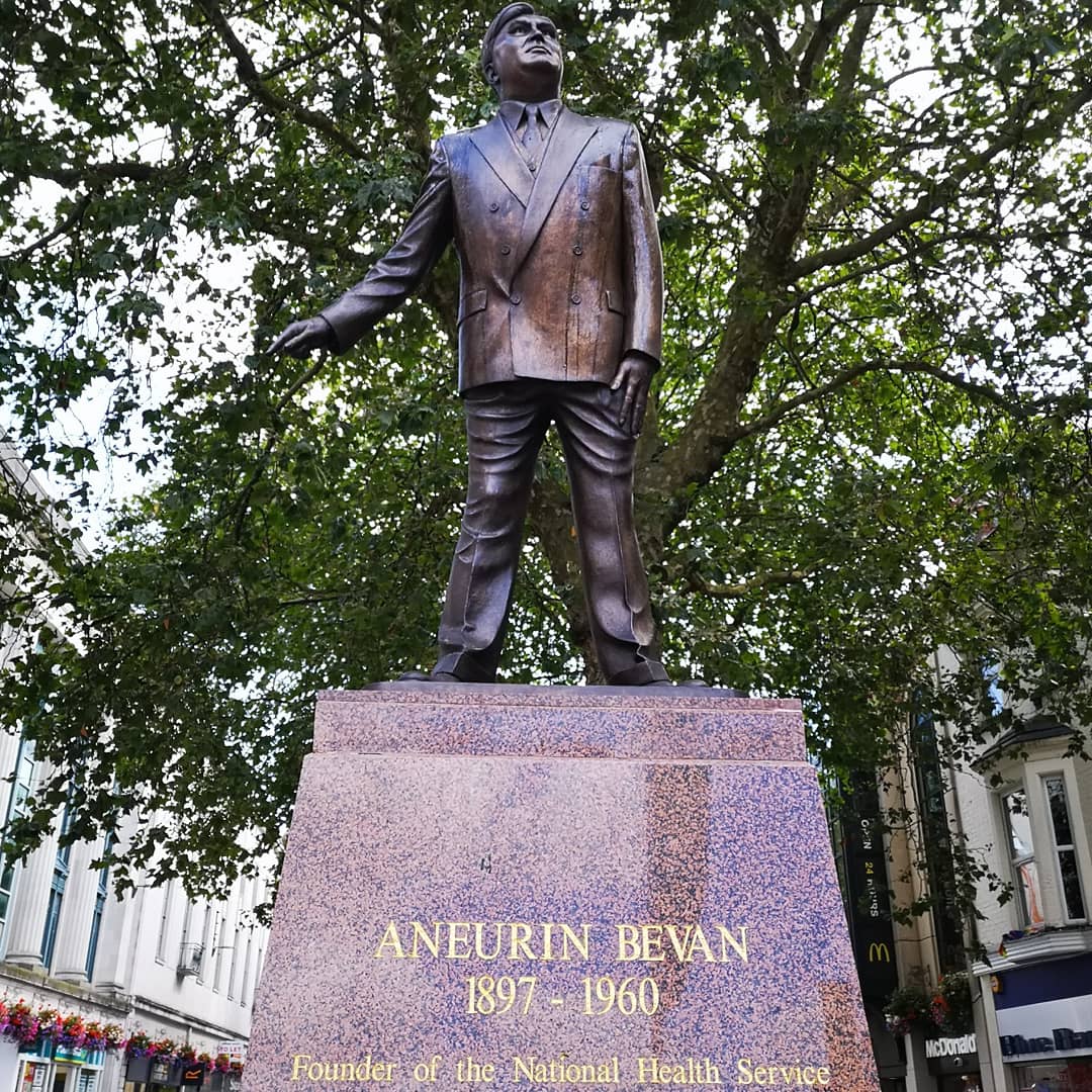 #nhs #aneurinbevan #founderofthenhs #cardiff #dayout