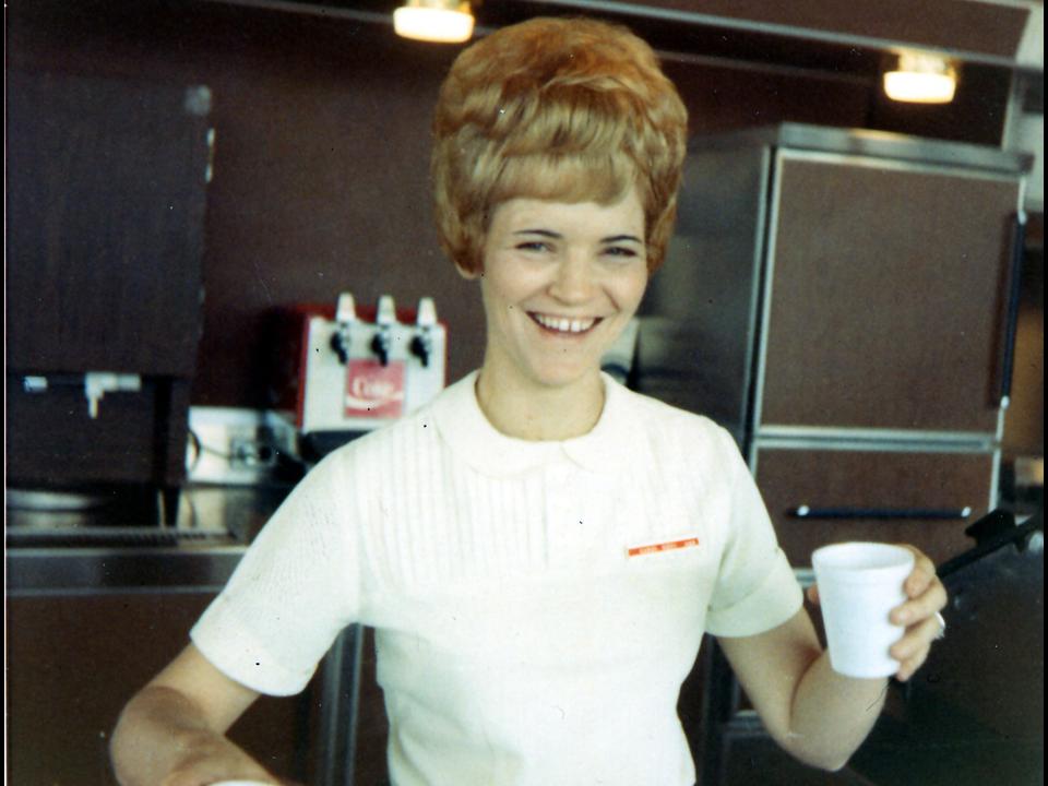 WaffleHouse's tweet photo. ๐ต With coffee that's fresh like the morning. She'll smile when I walk through the door. ๐ต #SpecialLadyAtTheWaffleHouse #tbt #Wharchives https://t.co/AZnc63rwEe
