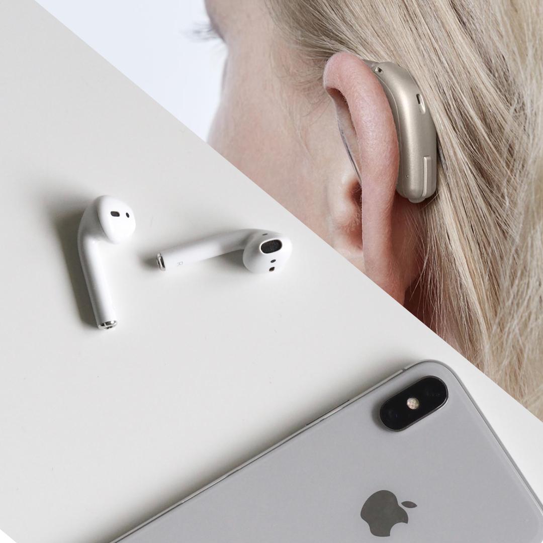 #Technischen #Wunderwerke, alias #Hörgeräte, sollen am besten unsichtbar sein &amp; nicht auffallen. Dann kommt #Apple mit den #Airpods, die als ständiger #Dauerbegleiter getragen werden. Dabei stellt sich die Frage: Warum werden Hörgeräte, die soviel mehr leisten können, versteckt?