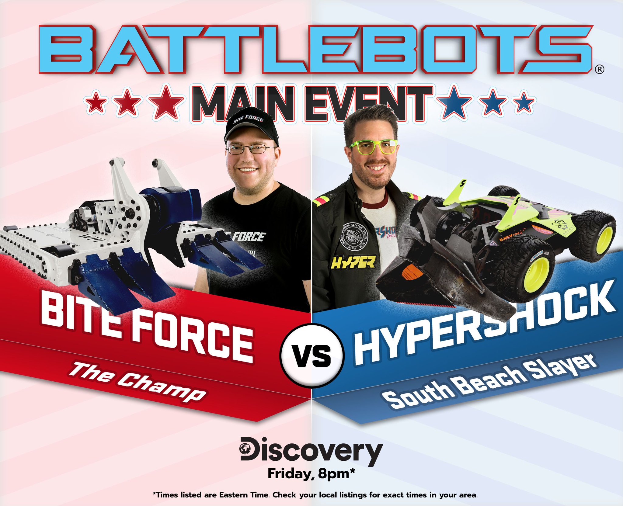 BattleBots on Twitter: "HyperShock is on a tear and he almost beat Bite ...